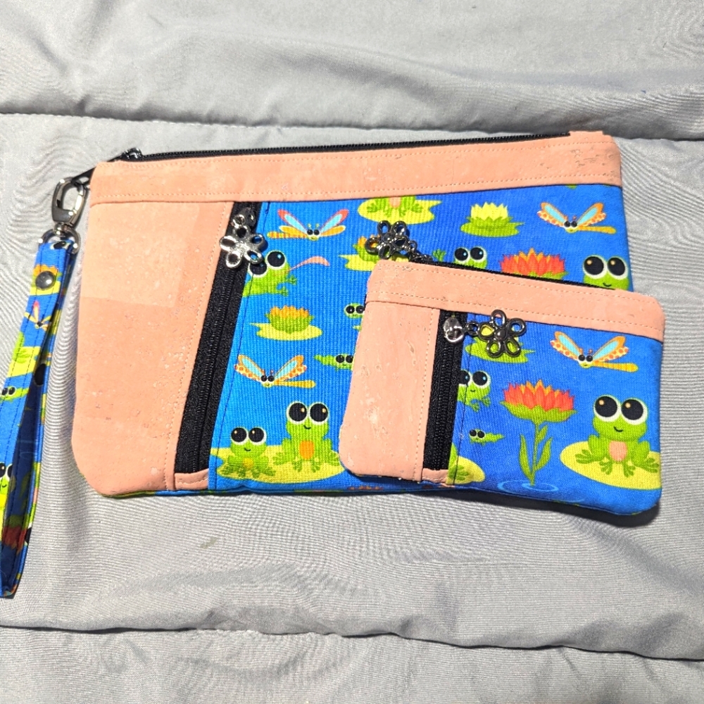 Zip clutch Purse